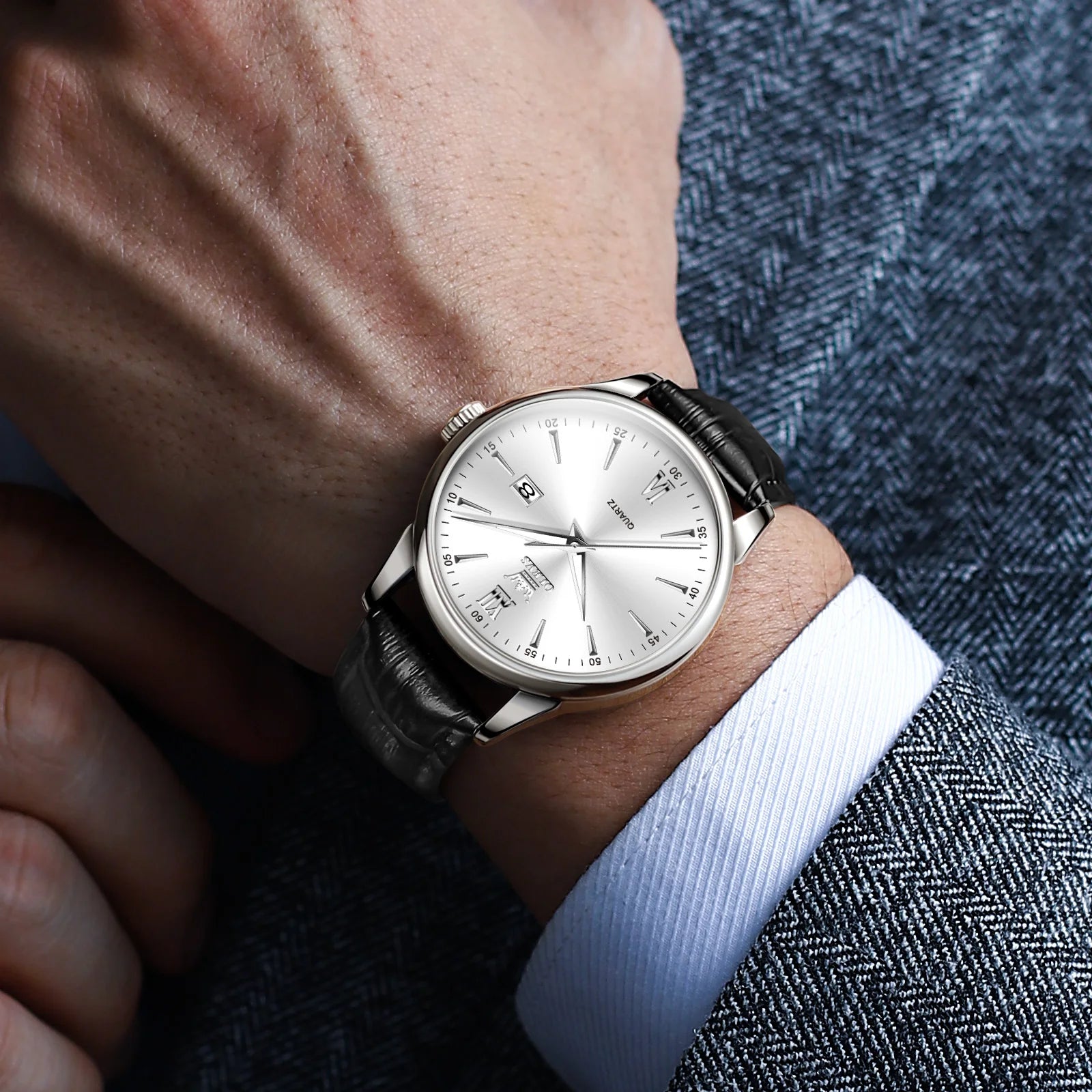 OLEVS - Reloj clasico para hombres
