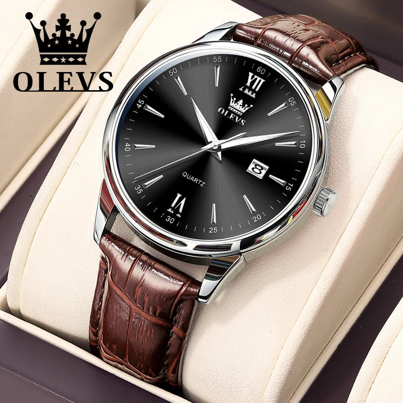 OLEVS - Reloj clasico para hombres